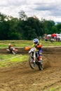 Motocross extreme sport competition