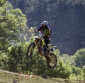 Motocross-jump,B.Bulenski Royalty Free Stock Photo