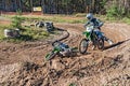 Motocross, Lytkarino, Russia.