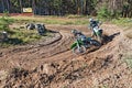 Motocross, Lytkarino, Russia.