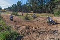 Motocross, Lytkarino, Russia.