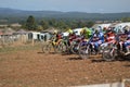 A Motocross race in Saint Christol