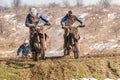 Motocross racers