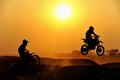 Motocross rider Royalty Free Stock Photo