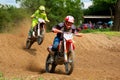 motocross riders in action.