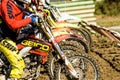 Motocross start line