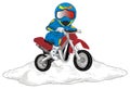 Motocross and winter