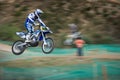 Motocross World Championship MX3 and WMX, Slovakia Royalty Free Stock Photo