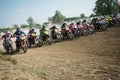 Motocross World Championship MX3 and WMX, Slovakia Royalty Free Stock Photo