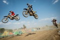 Motocross World Championship MX3 and WMX, Slovakia Royalty Free Stock Photo