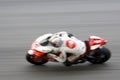 Motogp Racing (Blurred) Royalty Free Stock Photo
