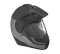 Motor bike helmet for road safety Royalty Free Stock Photo