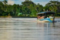 5/3/2016 Amazon River, Ecuador Motor Boat speeding on the river