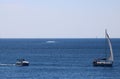 Motor boats and yachts, Adriatic Sea, Croatia