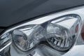 Motor car headlamps Royalty Free Stock Photo