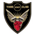 Motor club emblem