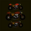 Motor Custome caferacer and brat style