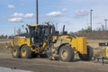 A Motor Grader 772 GP on a construction site