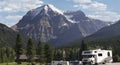 Motor Home at Mount Robson, Canada