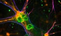 Motor Neuron under the microscope in Lab