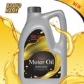 Motor Oil Ad Background