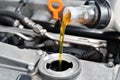 Motor oil Royalty Free Stock Photo