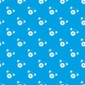 Motor pattern vector seamless blue