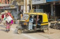 Motor rikshaw Royalty Free Stock Photo