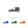 Motor Van icon. Types of cars Elements in multi colored icons for mobile concept and web apps. Icons for website design and develo