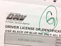 Motor vehicles DMV California drivers license ID identification application