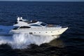 Motor yacht Royalty Free Stock Photo