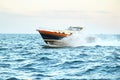 Motor yatch Royalty Free Stock Photo