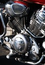 Motorbike engine Royalty Free Stock Photo