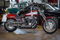 Motorbike Harley-Davidson Softail Deuce Custom, 2003. Royalty Free Stock Photo