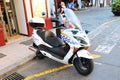 Palma de Mallorca local police motorbike