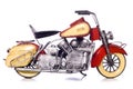 Motorbike metal model cutout