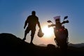 Motorcyclist adventure, new places to explore and excursion log