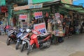 Motorbike rental Ho Chi Minh City Saigon Vietnam Royalty Free Stock Photo