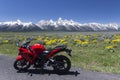 Motorbike Road Trip in Wyoming