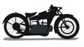 Motorbike Silhouette