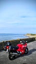 Motorbike tour of the Wild Atlantic Way in county Kerry Ireland