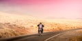 A motorbiker in the Peruvian Highlands, Peru