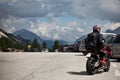 Motorbikes on Mountain Road