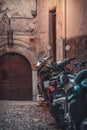 Motorbikes in Rhodes