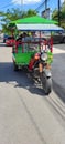 Motorcart for selling meatballs in Bulukumba, Indonesia