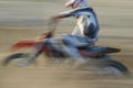 Motorcross panning Royalty Free Stock Photo