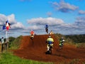 Motorcross Race and Jump