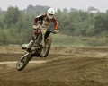 Motorcross rider Royalty Free Stock Photo