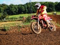 Motorcross Bike and Rider