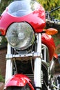 Motorcyc;e Front Royalty Free Stock Photo